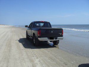 Driving on the Beach