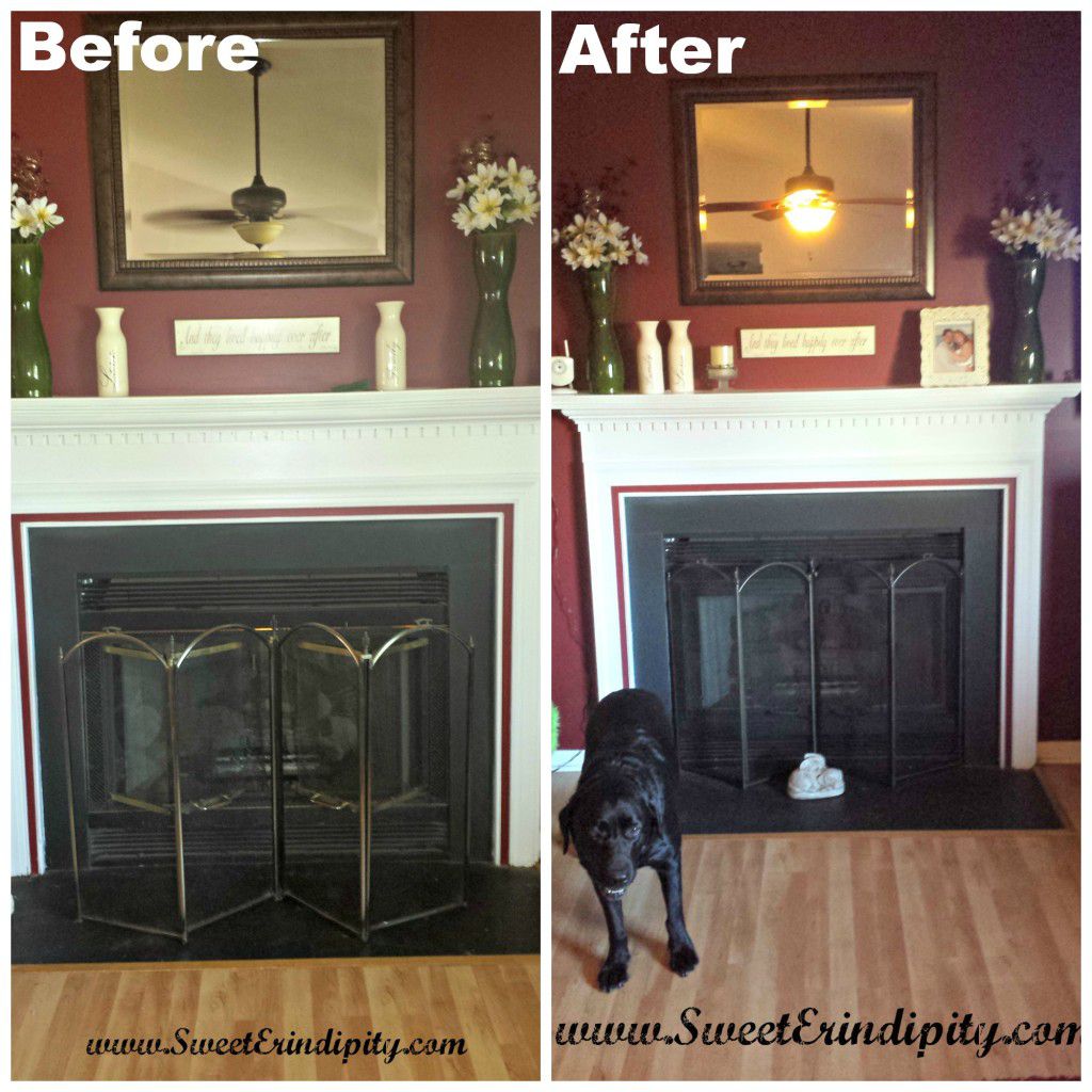  Fireplace Before and After